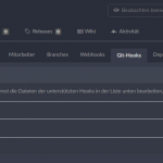 gitea repo hook list